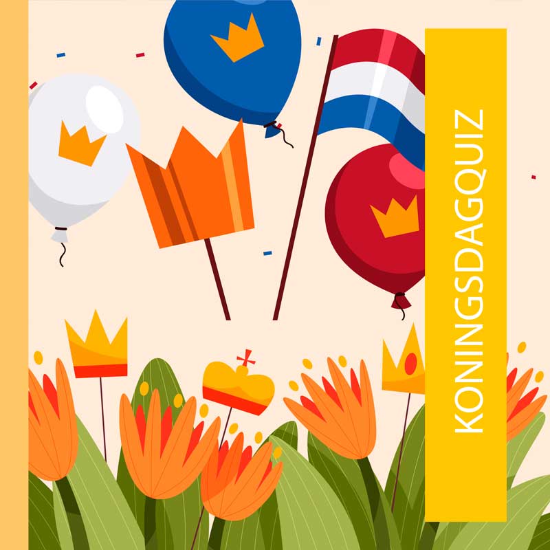 Koningsdagquiz - De kant en klare Koningsdagquiz pubquiz vragen