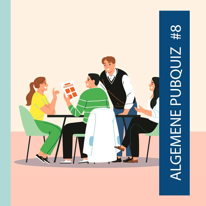 Algemene pubquiz 8 - kant en klare pubquiz